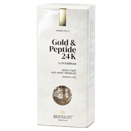 [8697711601019] BioHerapy Súper Sérum Antiedad Gold & Peptide 24 K 30 mL Alpaya