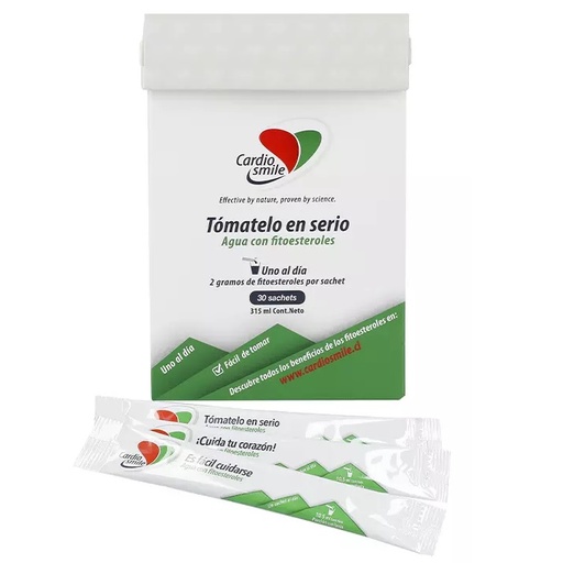 [7804657780024] Cardiosmile Fitoesteroles 30 Sachets 2 g Nutrartis