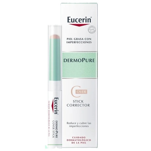 [4005800263606] DermoPure Oil Control Cover Stick Lapiz Corrector Secante 2 g Eucerin