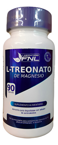 [850052411145] L-Treonato de Magnesio 90 Cápsulas FNL
