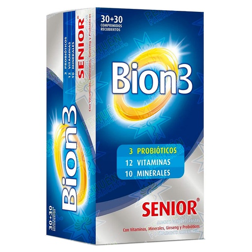 [7500435206372] Bion 3 Senior 60 Comprimidos Recubiertos Merck