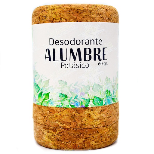 [7804678660084] HBM Desodorante Mineral Cristal Alumbre Potásico 60 g Eco Friendly
