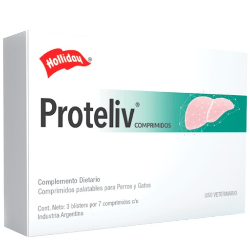 [7798042366279] Proteliv Gatos/Perros 21 Comprimidos Holliday