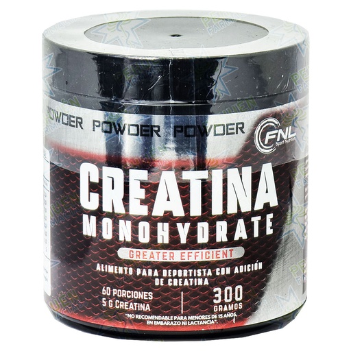 [8780202213096] FNL 300 g Creatina Sin Sabor Monohidratada