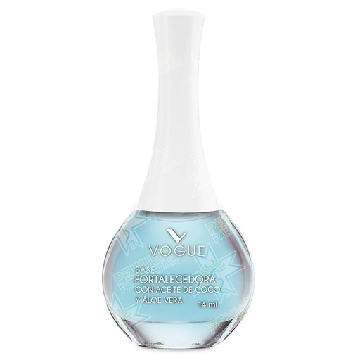 [7509552849196] Vogue Base para Uñas Fortalecedora con Aceite de Coco y Aloe Vera 14 mL L'oreal