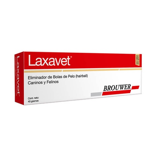 [7797600001836] Laxavet Pasta Oral Laxante Perros / Gatos 40 g Brouwer