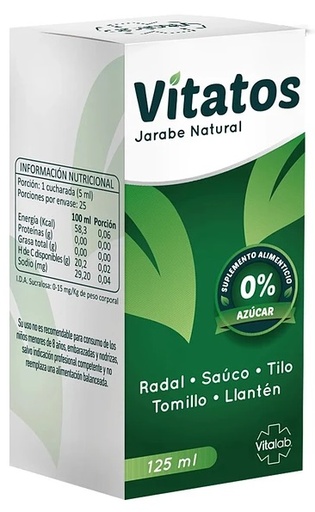 [737186233662] Vitatos Jarabe 125 mL Vitalab