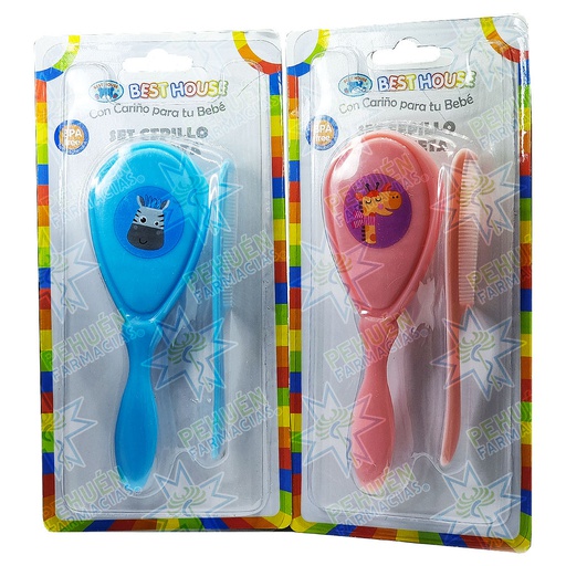 [8859263401305] Cepillo y Peineta Infantiles Best House