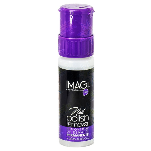 [7988312370758] ImagiNail Quitaesmalte Removedor de Esmalte Permanente y Uñas Acrílicas 110 mL
