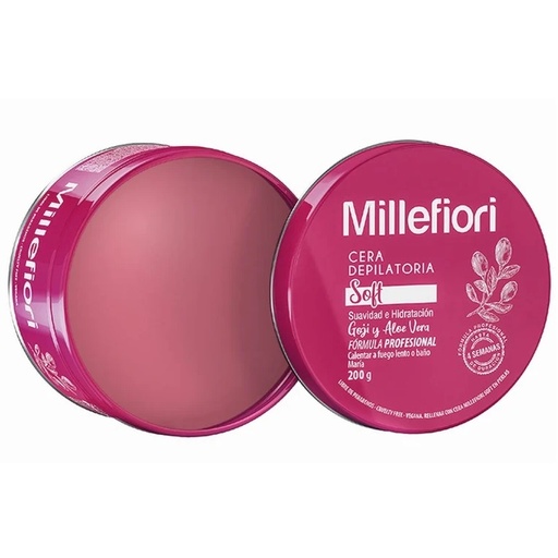 [7804923025286] Millefiori Care Tarro Cera Depiladora Vegetal Piel Sensible 200 g Cosmética Nacional