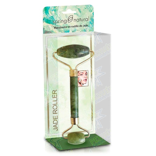 [7805633022657] Masajeador de Rodillo de Jade Spring Natural