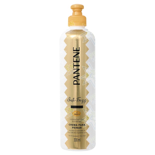 [7506309840628] Pantene Crema para Peinar Anti Frizz  Hidratación Extrema 300 mL