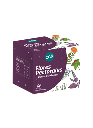 [9001001000540] Té de Flores Pectorales 20 Bolsitas Cnp