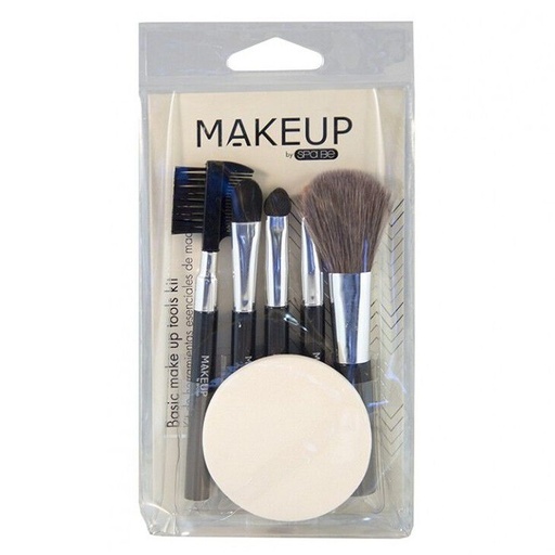 [7805633012245] Set de Brochas y Herramientas Esenciales de Maquillaje 6 un MakeUp Spa Be