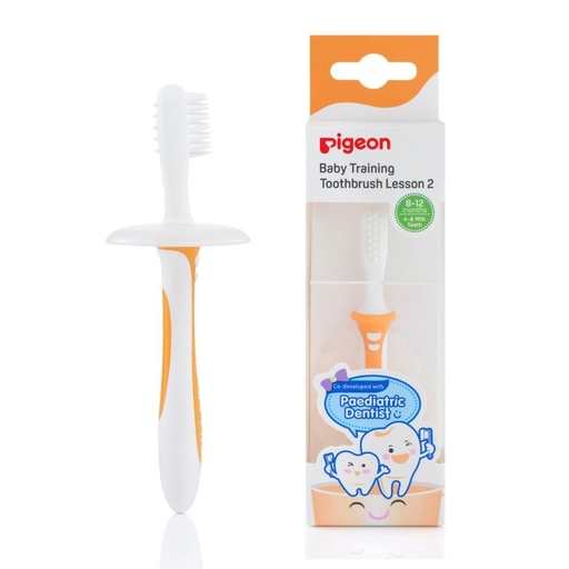 [4902508101080] Pigeon Cepillo Dental Aprendizaje Etapa 2 para Bebé