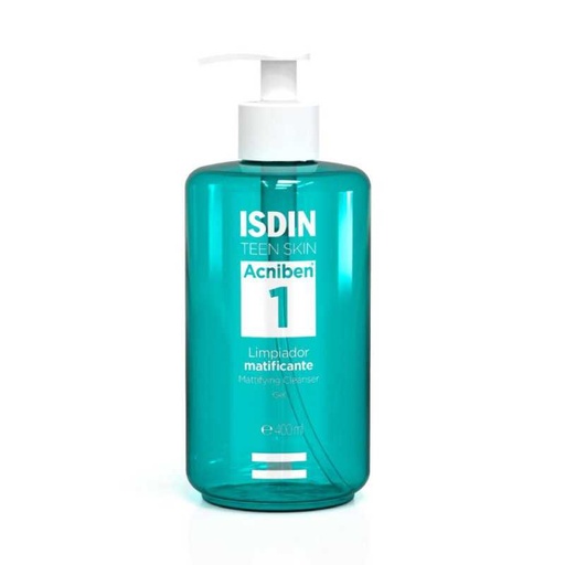 [8429420227590] Acniben Gel Limpiador Matificante Piel Grasa 400 mL Isdin