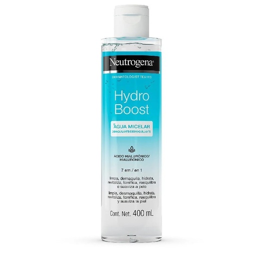 [7891010251055] Neutrogena Hydro Boost Agua Micelar Desmaquillante 7en1 400 mL