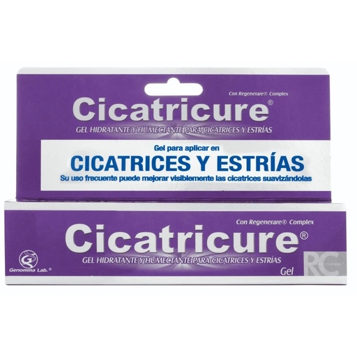 [650240003974] Cicatricure Gel Hidratante Cicatrices y Estrías 30 g Genomma Lab