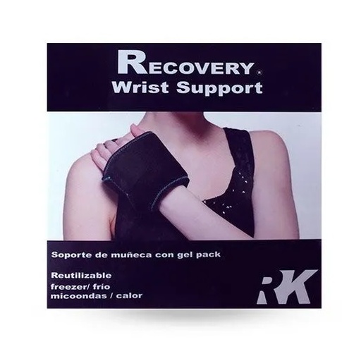 [7804656850100] Recovery Wrist Support Muñequera con Gel Frío - Calor