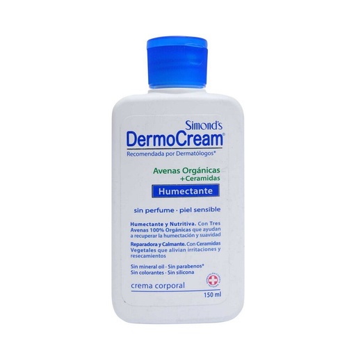 [7804945015371] Simond's Dermocream Avenas y Ceramidas Piel Atópica Crema Corporal Humectante 150 mL Durandin