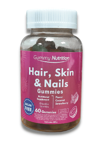 [7780290420216] Hair, Skin & Nails 60 Gomitas Gummy Nutrition FNL