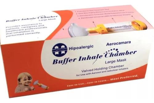 [7804666065341] Aerocámara Pediátrica con Válvula Hipoalergic Biomedika ISImed