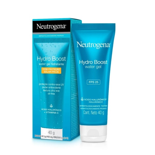 [7891010255138] Neutrogena Hydro Boost Fps 25 Gel Acuoso Facial 40 g Johnson & Johnson