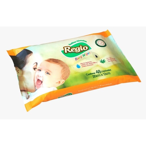 [7804670690584] Regio Toallitas Húmedas 48 Unidades