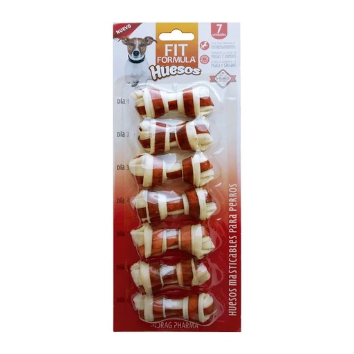 [7800006009686] Fit Formula Perros Huesos Masticables 7 Unidades