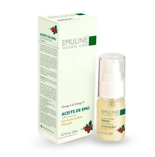 [7804603540559] Emuline Aceite de Emú con Rosa Mosqueta 20 mL