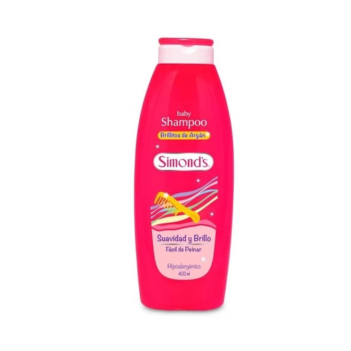[7804945012486] Simond's Baby Shampoo Brillitos de Argán 400 mL