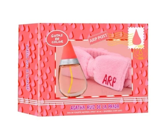 [8410225553571] Agatha Ruiz de la Prada Gotas de Color 50 mL + Cintillo Skincare Puig