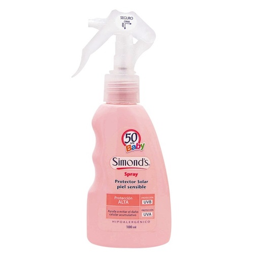 [7804945015890] Simond's Baby FPS 50 Pantalla Solar Trigger 100 mL Durandin