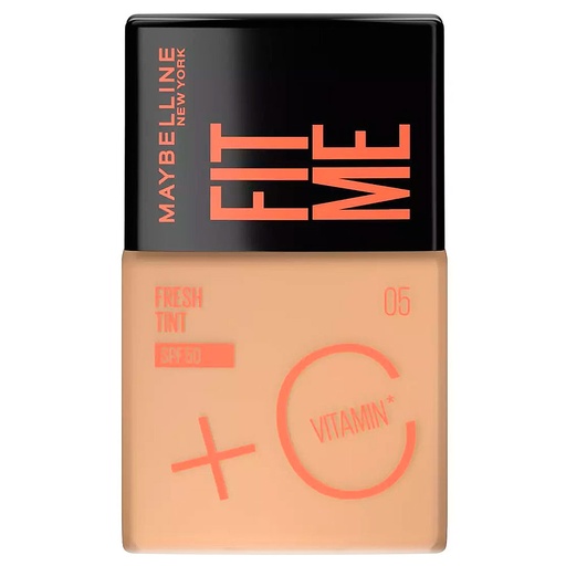 [6902395830542] Fit Me Base De Maquillaje Fresh Tint 05 SPF 50 30 mL Maybelline
