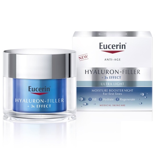 [4005900942777] Hyaluron Filler Ultra Light Gel Crema Hidratante Día Noche 50 mL Eucerin