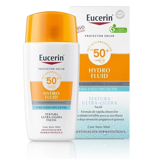 [4005900994776] Eucerin Sun Hydro Fluid FPS 50+Bloqueador 50 mL Beiersdorf