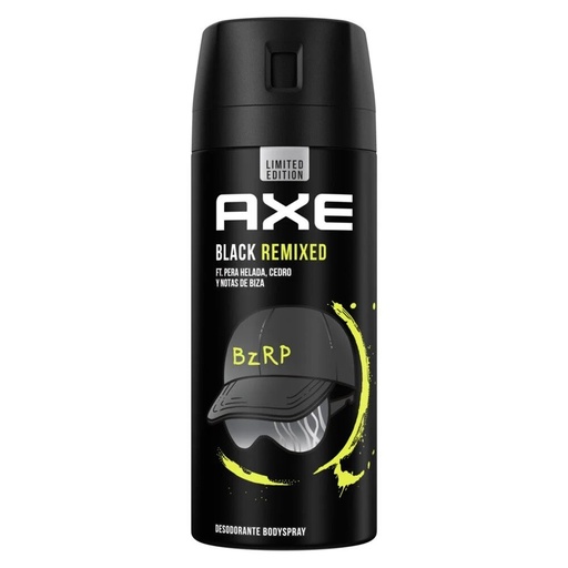 [7791293043821] Axe Black Desodorante Spray Hombre 150 mL