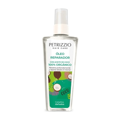 [7804907938823] Óleo Reparador Aceite de Coco 100 mL Petrizzio