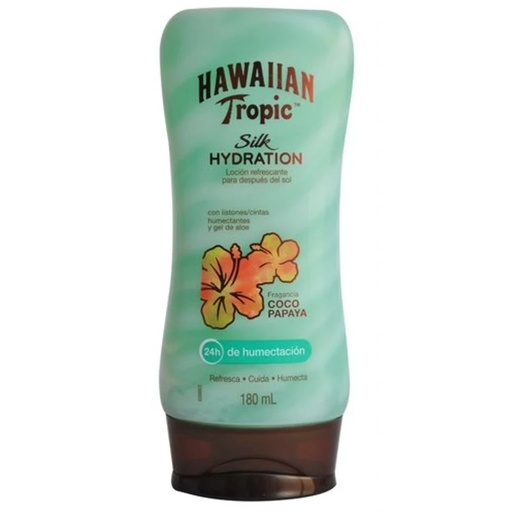 [075486091552] Hawaiian Tropic Loción Refrescante After Sun Silk Hydration Post Solar 180 mL Edgewell P.C.