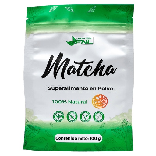 [8780202216028] Té Matcha Polvo Doypack 100 g FNL