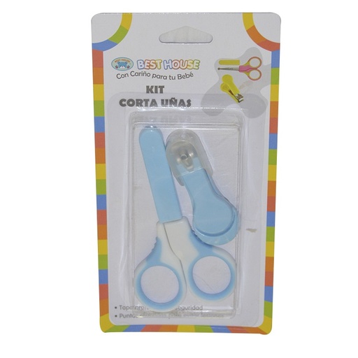[6956738716185] Pack Cortauña + Tijeras Bebé Best House