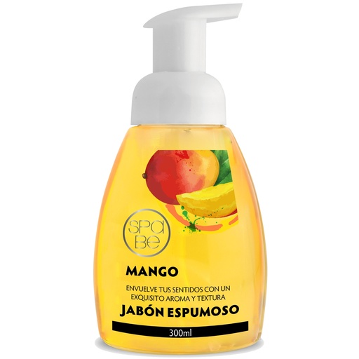 [805633024644] Spa Be Mango Jabón Espumoso 300 mL
