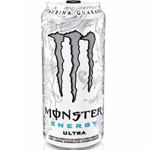 [070847021964] Bebida Energética Monster Energy Ultra Sin Azúcar 473 mL
