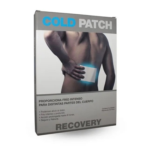 [7804656850070] Recovery Parche Compresa Frío Cold Patch 5 Unidades