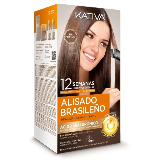 [7750075049239] Kativa Alisado Brasileño sin Formol Kit Capilar 4 Productos