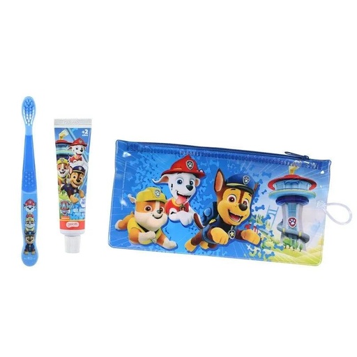 [7757462000019] Paw Patrol Cepillo + Pasta Dental 50 g + Estuche Gelatti