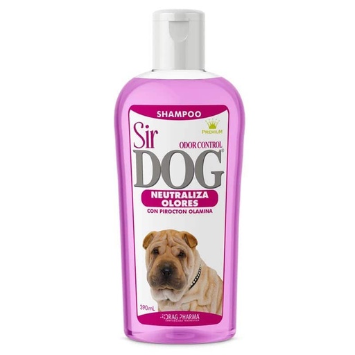 [7800006007040] Sir Dog Shampoo Premium Perros Neutralizador Olores 390 mL Drag Pharma
