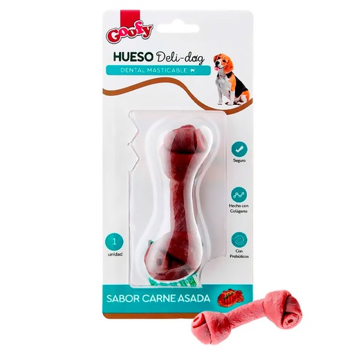 [7805505009250] Goofy Hueso Deli Dog 1 Unidad 50 g