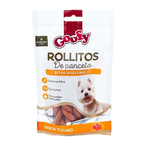 [7805505009151] Goofy Rollitos de Panceta 4 Unidades 70 g