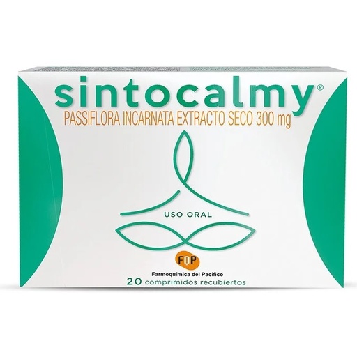 [7896658039065] Sintocalmy 300 mg 20 Comprimidos Recubiertos FQP